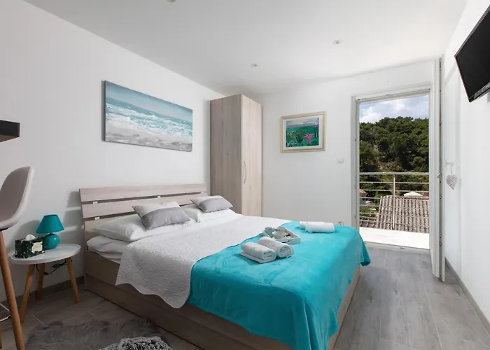 Seaview Sparkle Iskra - Povlja, Brac 公寓 *